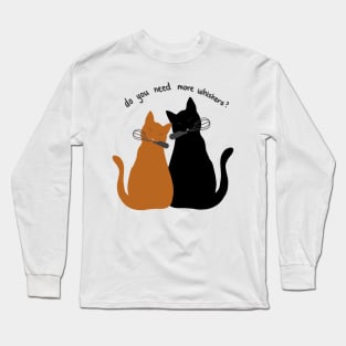 Cat Cooking Whiskers Long Sleeve T-Shirt